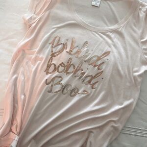Lauren Conrad for Disney tshirt, "Bibbidi Bobbidi Boo" szM